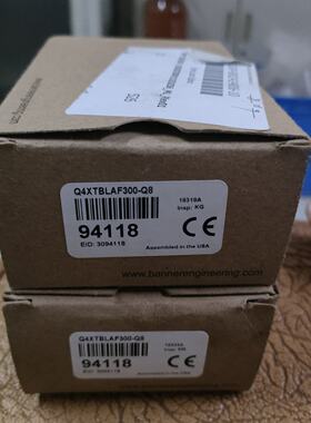 【询价】邦纳Q4X激光传感器Q4XTBLAF300-Q8货号适用