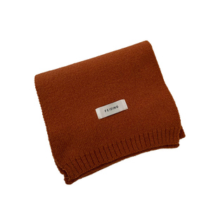 陈奶奶/百搭真谛！纯色软糯韩版ins保暖围巾女秋冬学院风针织围脖