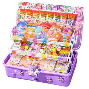 硅胶捏捏乐diy材料包套装全套猫爪捏捏模具自制手工儿童迷你玩具