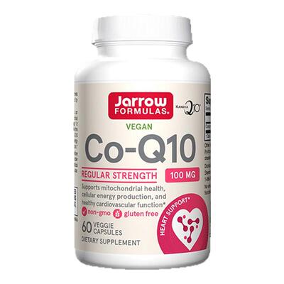 辅酶Q10美国原装进口Jarrow formulas杰诺Co-Q10对心脏好的保健品