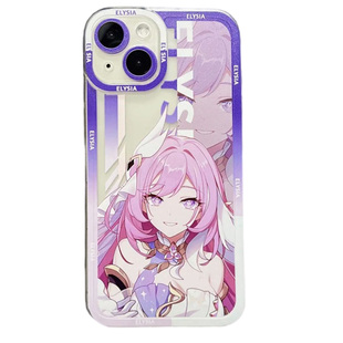 崩坏三周边爱莉希雅手机壳适用布洛妮娅苹果17希儿iphone16华为p70荣耀小米17红米k80雷电芽衣iqoo13一加ace5