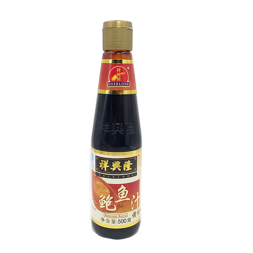 正品广东特产祥兴隆鲍鱼汁500g*2瓶浓缩鲍鱼酱燕翅鲍调味料海参