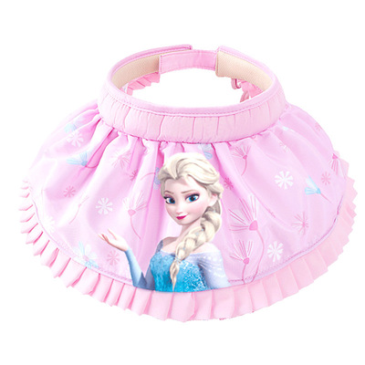 迪士尼儿童防晒帽女孩大帽檐