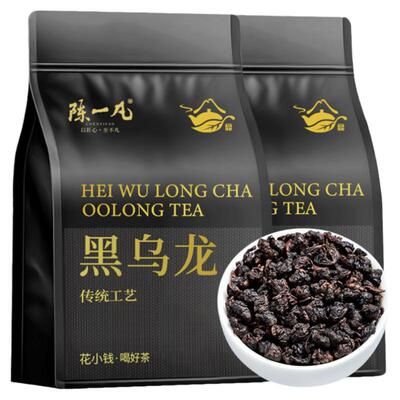 陈一凡黑乌龙茶叶 【大分量一斤】油切黑乌龙茶浓香型高山茶袋装