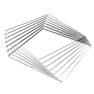 透明亚克力板定制加工盒子挡板有机玻璃折热弯手工DIY塑料片PMMA