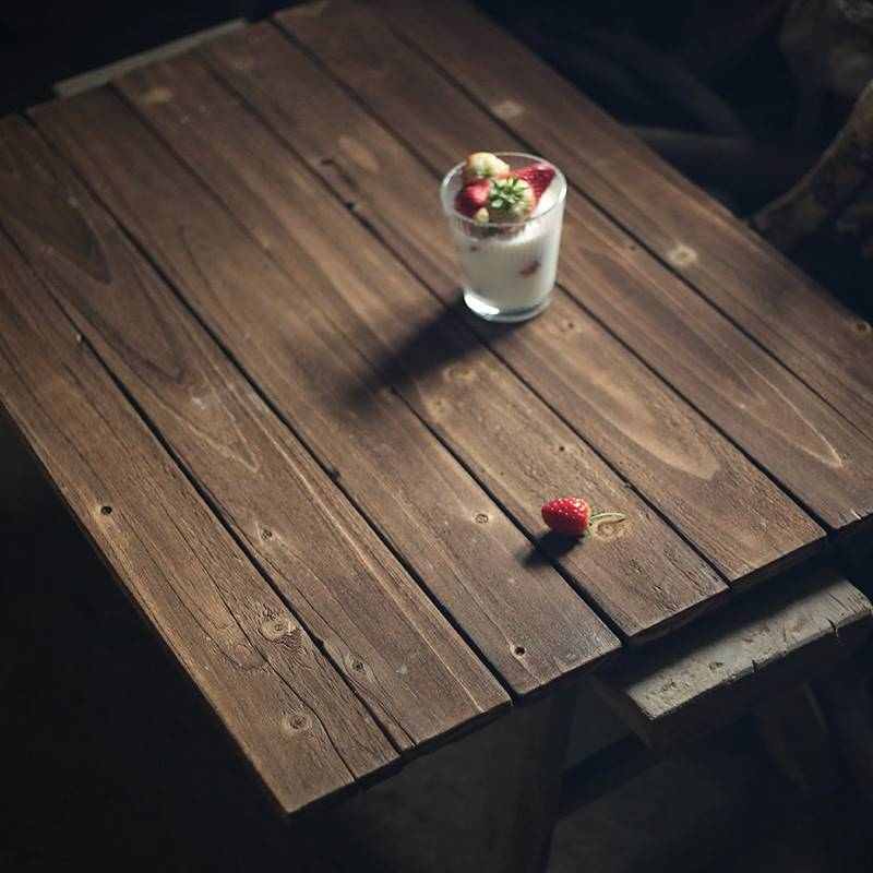 复古做旧老木背景板美食摄影实木背景拍照桌面道具台面场景摆件