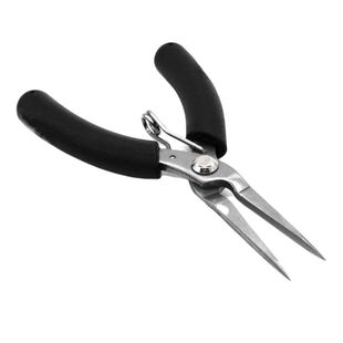 镊嘴钳 加长细尖嘴钳珠宝饰品发簪串珠绕线掐丝工具簪娘手工钳子