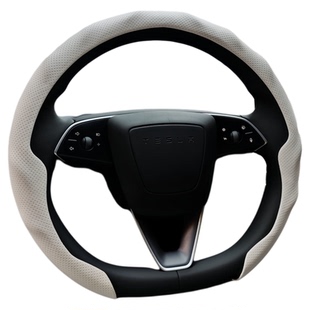 汽车方向盘套纳帕翻毛四季通用防滑耐磨卡式一体超薄男士毛绒套冬