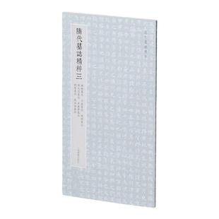隋代墓志精粹三解昭于斌衙闻钱大忍豆卢贤刘度周法尚 本社编上海书画出版社精选书法资料鉴赏