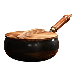 【三次开锅】古法大肚锅正宗章师傅家用铁锅不粘锅平底炒菜炒锅