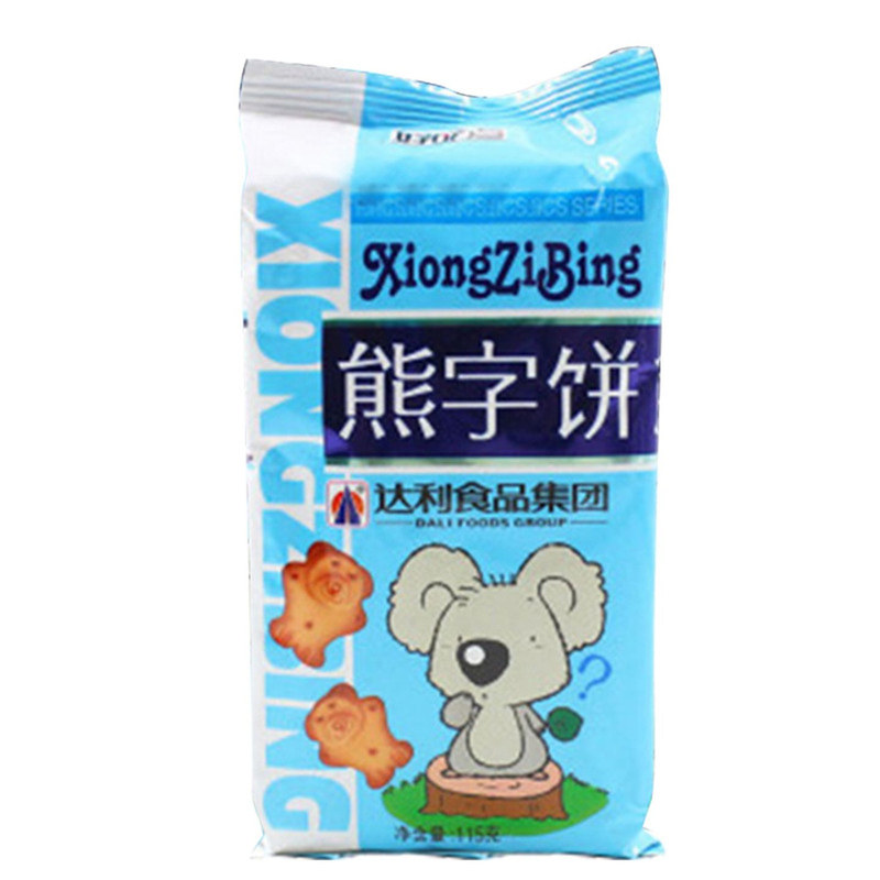 达利园熊字饼手指饼干单独小包装