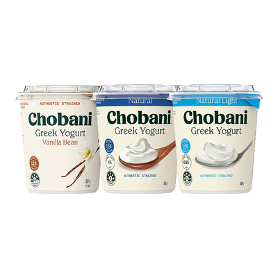 Chobani澳洲进口低温希腊高蛋白酸奶浓稠酸奶大桶装907g短保鲜期