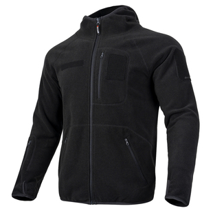 自由兵冒险家战术秋冬连帽加绒保暖卫衣摇粒绒外套抓绒衣内胆男款