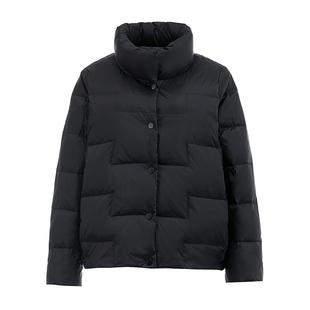 2025年新款轻薄羽绒服女立领短款韩版时尚春秋白鸭绒休闲外套外衣