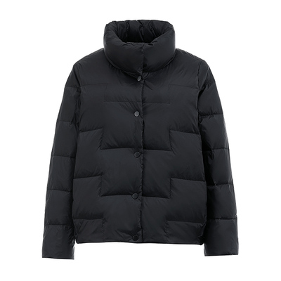 佐菲伦长城款立领羽绒服女短款