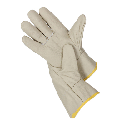 头层牛皮司机隔热防烫电焊手套