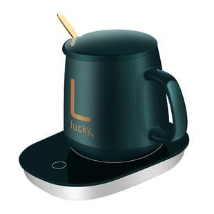 暖暖杯55度智能恒温冬天自热冬季加热杯垫恒温杯马克杯水杯男生款