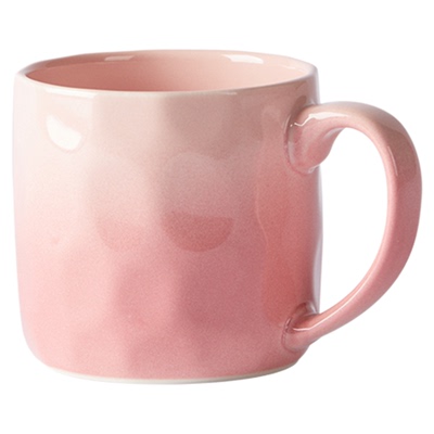 即物奶油风马克杯家用渐变ins风