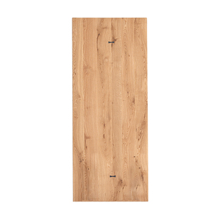 叁几 法国白橡木实木大板桌餐桌茶桌长方形侘寂风原木大板吃饭桌