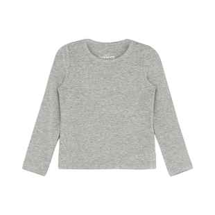 大耳象女童圆领纯色打底T恤冬新款宝儿弹力保暖阿尔巴斯羊绒上衣