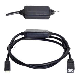 带供电Type-C转ESATA转换器USB-C 3.0转Power ESATA硬盘易驱线
