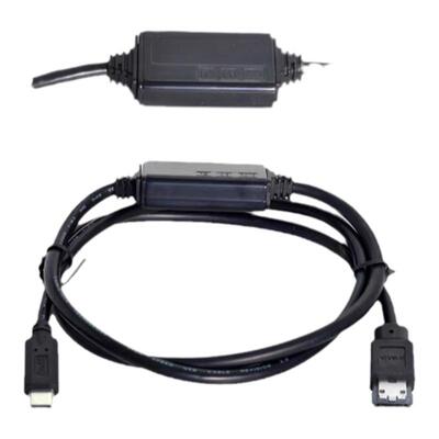 带供电Type-C转ESATA转换器USB-C 3.0转Power ESATA硬盘易驱线