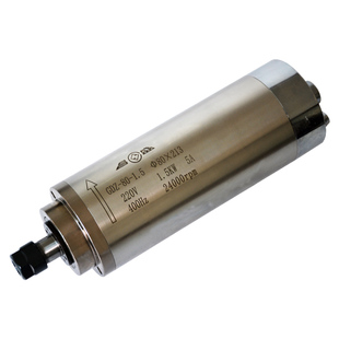 1.5KW雕刻机主轴电机800高速2.2昌盛3电动磨头5.5精雕机打磨防水