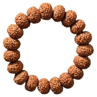 山中玉金刚菩提手串男士八瓣飞碟矮桩小女士菩提子念珠文玩尼泊尔