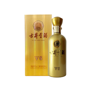 古井贡酒V6纯粮食固态发酵浓香型高度白酒整箱送礼正品八大名酒