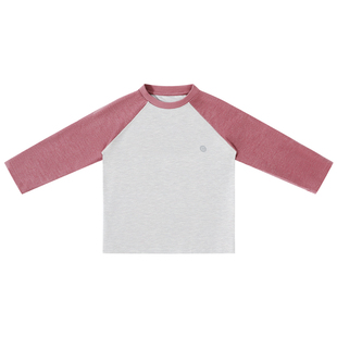 Griny【天竹绒】宝宝家居服儿童睡衣男女童秋衣秋裤冬拼接打底衣