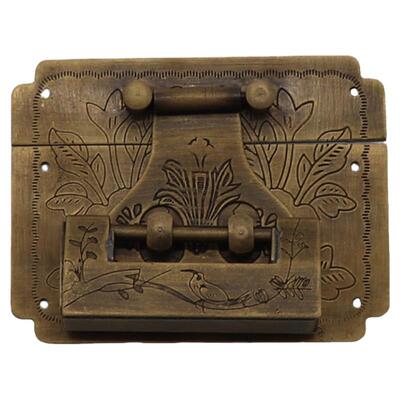 木箱锁扣首饰盒仿古老式搭扣箱扣