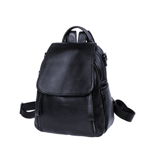 真皮双肩包女2025新款秋冬旅行小背包时尚休闲妈妈女士上班通勤包