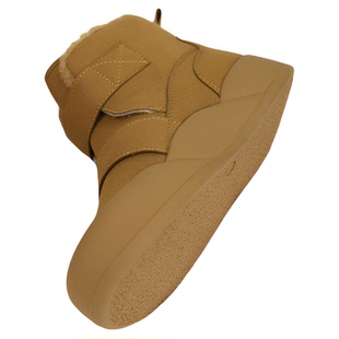 pony童鞋儿童加绒靴子魔术贴棉鞋男女童雪地靴保暖高帮时尚经典