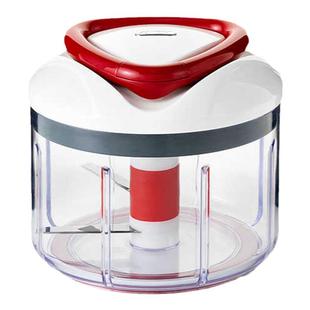 利快抽拉式搅碎器多功能手动绞肉机水果蒜泥器绞馅器辅食蔬菜泥