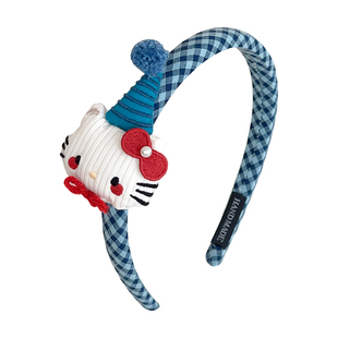 儿童发箍女童不勒头防滑头箍秋冬小女孩压发发捆碎发整理发卡头饰