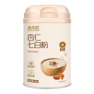 北大荒杏仁七白粉杏仁粉茯苓莲子百合营养早餐高膳食纤维七白饮