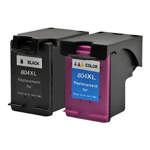 DAT适用惠普HP804XL墨盒HP Envy photo 6220 6222 7120 7820 7822彩色喷墨照片打印机油墨盒HP804墨水盒黑彩