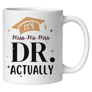 phD博士生dr杯子创意陶瓷马克杯美式咖啡杯宿舍用水杯学生日礼物