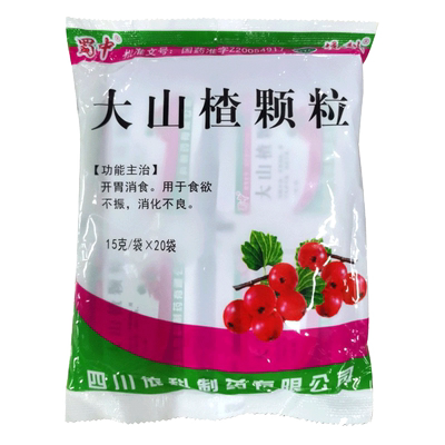 【蜀中】大山楂颗粒15g*20袋/包