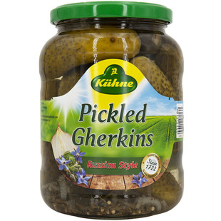 KUHNE PICKLED GHERKINS RUSSIAN冠利开胃酸脆俄式酸甜青瓜酱黄瓜