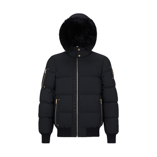MOOSE KNUCKLES STAGG BOMBER 男士鹅绒小剪刀羽绒服外套