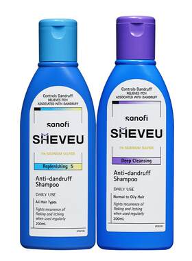 【百年药企】二硫化硒去油屑蓬松高颅顶澳洲sheveu赛逸洗发水