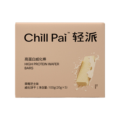 蛋白棒威化口感-30%高蛋白代餐