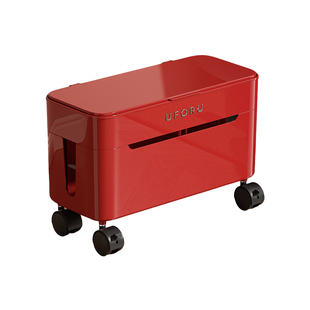 插线板收纳盒家用桌面数据线充电器插座整理电源线收纳神器集线盒