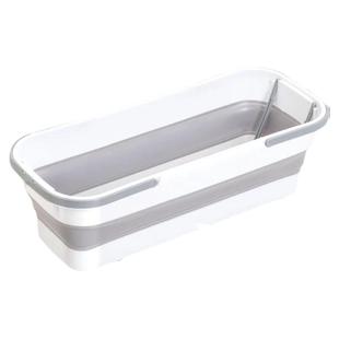 铃鹿巷拖把桶大号可折叠 手提加大加厚耐摔带搓洗带轮拖把涮洗桶