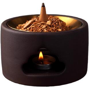 香薰灯炉香具烘烤炉檀沉香精油加热陶瓷扩香提香温茶炉烤茶炉瓦纳