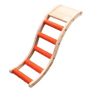 鹦鹉鸟玩具磨砂长梯云梯魔爪棒虎皮玄凤活鸟站杆站棍秋千鸟笼配件