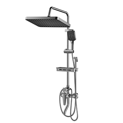 【包装安】增压全铜淋浴花洒套装