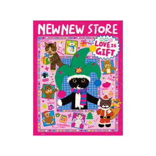 3D-JP牛牛斯顿系列简易252透明大片拼图圣诞礼物爱的谢礼HT1002