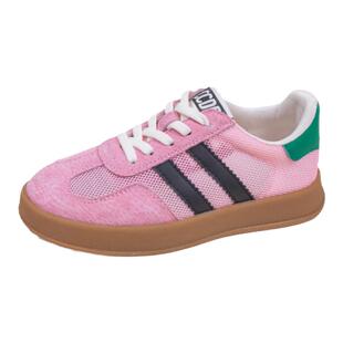 女童网鞋2026夏季新款儿童网面透气运动鞋防滑中大童德训鞋子夏天